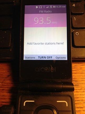$19 Alcatel flip phone ^