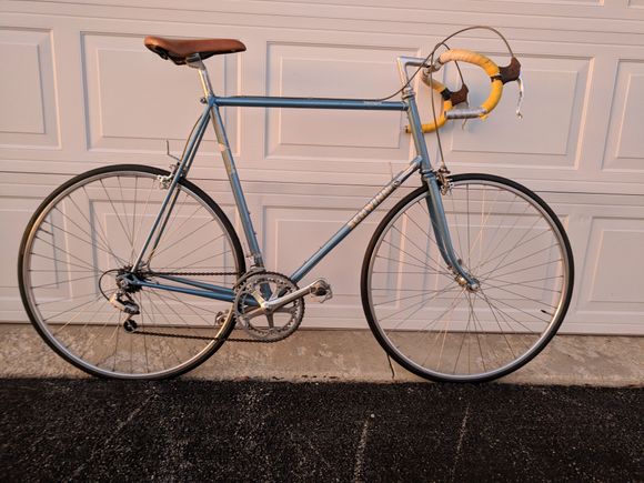 My second Tempo as bought, a 62cm 1985. Found it locally on Craigslist after I started missing my first Tempo a lot. 
