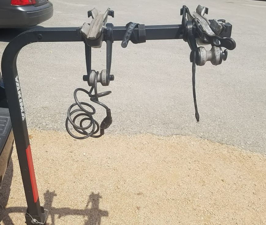 older yakima bike rack