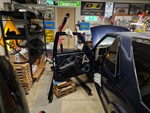 Engine hoist hack. Makes doing this job solo, a breeze...