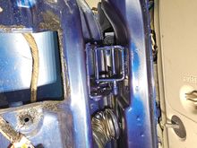 I know that I painted right over the roller, but it self clearances when you open it a few times and then just apply a coat of white lithium grease spray. 