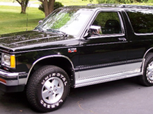 1988 S10 Blazer – All Original – Brand New Inside & Out
Garage Stored for over 30 Years
6,951 Miles – 4 Wheel Drive – 4.3 Liter V6 – Midnight Black