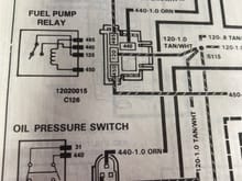 89 S15 Jimmy 4.3 Fuel Pump Circuit 