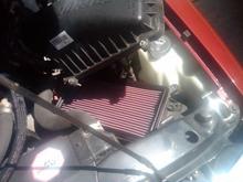 Drop in K&amp;N Air Filter.. actually has helped my gas mileage since then