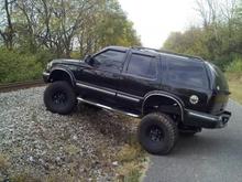 Little flexing at the railroad track.