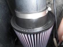 The old K&amp;N filter looked like it went through a war zone, so I decided to get a brand new one, instead of cleaning it.