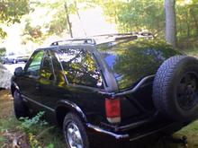 new blazer from the back