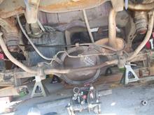 Rear end completly disassembled