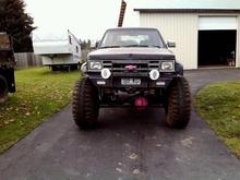 "looks like a monster truck" says my kids....lol