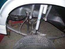 bil, 5150 14" travel, Aircraft grade brake lines from house of hose Las Vegas NV,