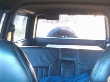Back Seats Black Leather