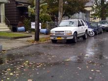 During hurricane sandy