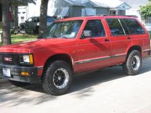 new grille new rims and awesome freakin tires
