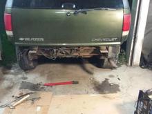 bumper removed