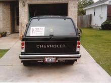 blazer rear