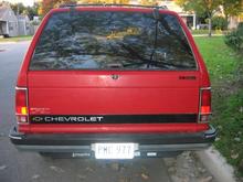 91 blazer exterior pics