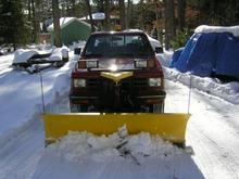 1988 Chevy S10 Extended Cab 4X4 6.5in Fisher Plow