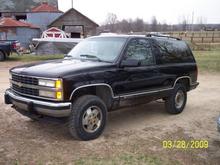 92 Blazer driver side