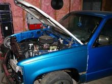 My project, gone a long way, still a long way to go.