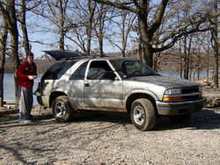 My buddy and my truck