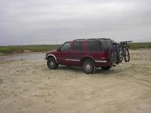 There were some nasty storms rolling in.