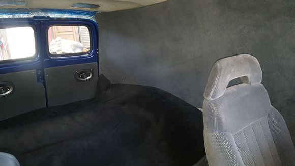 looking aft from passenger door