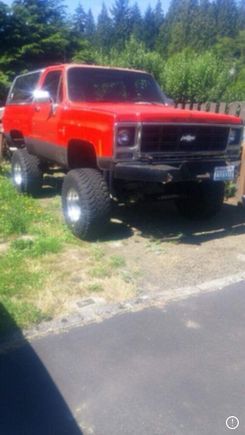 Selling my 1979 K5 blazer.  Runs strong.   $7000.00 OBO  message me fir more info if interested