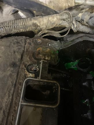 Rear passenger side