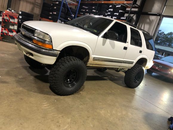 Lift, Wheels, Tires complete