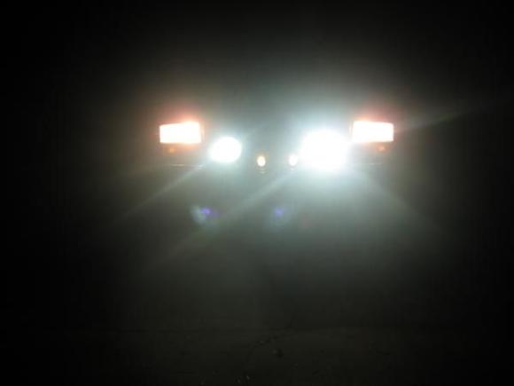 HID converted KC datylighters