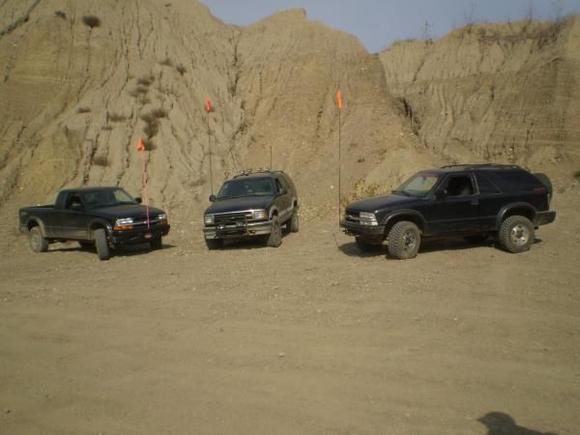 Me and my buddies in a gravel pit