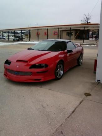 My middle son bought this 95 Camaro after sold his 92 to his little brother.
