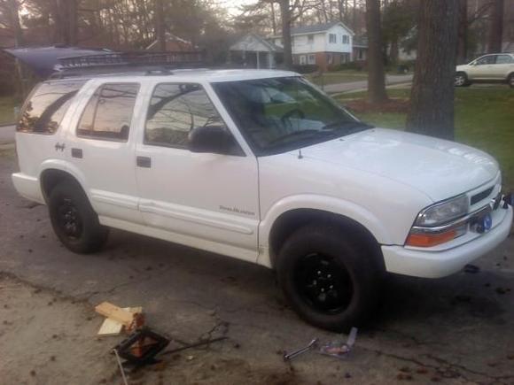 all finished with new lug nuts
