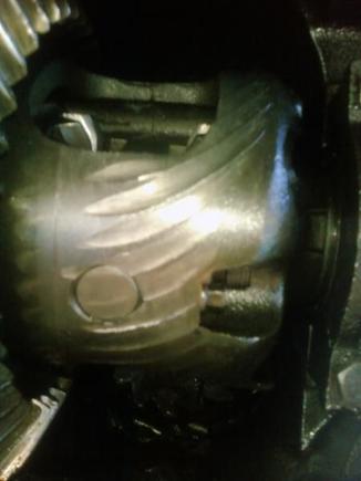 Those are marks from my Pinion Gear...