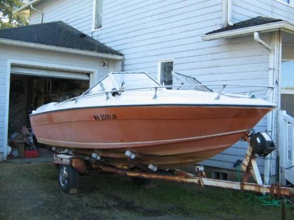 my second boat 1975 19' Reinell