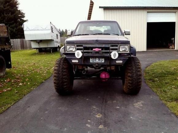 "looks like a monster truck" says my kids....lol