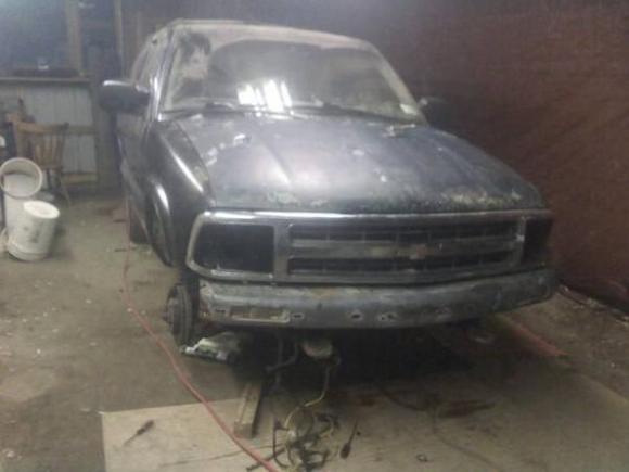 96 jimmy front end??? It was free.