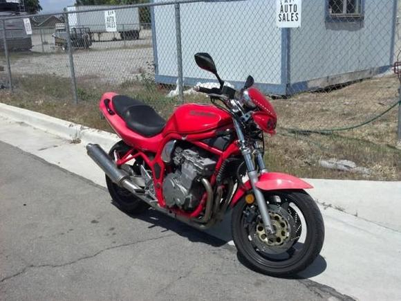My new streetfighter headlight assbly.