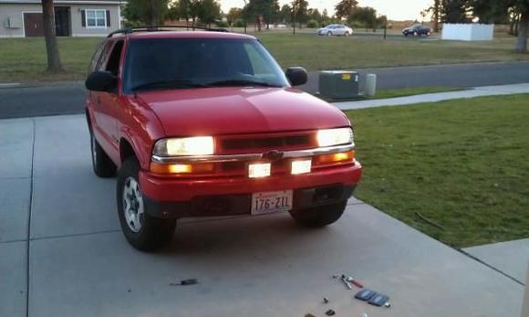 Driving and offroad lights on