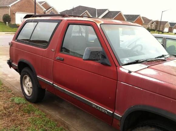 1991 S10 Blazer 4WD 4.3l TBI