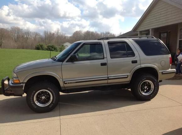 99 BLZR with 2.5" Rough Country suspension lift &amp; 2" body lift, Ion 15x8 wheels (-37 mm offset), Firestone Destination AT 31x15x10.5