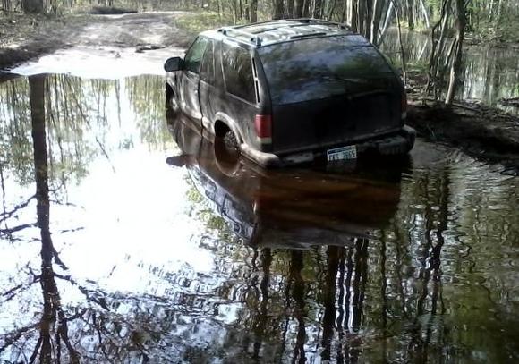 it was mellow into the trail to this point