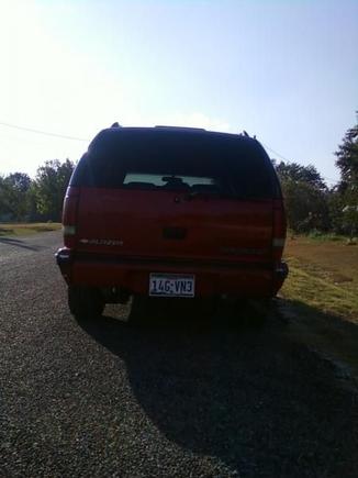 Not a very good pic of the rear.