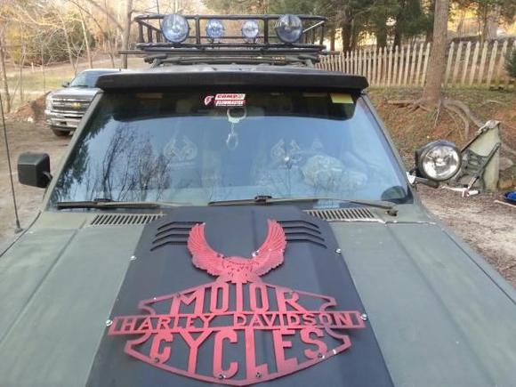 Harley emblem my buddy from Houston TX gave to me...