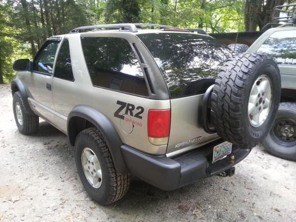 Back (BEFORE adding tail light covers)