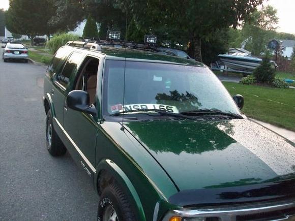new roof rack and lights