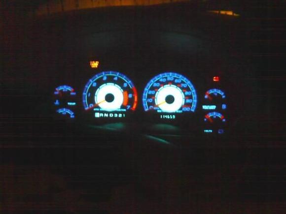 install the glow gauges (check)
