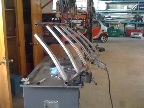 Back hatch in progress