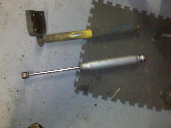 new: old shocks vs. new bigger shocks