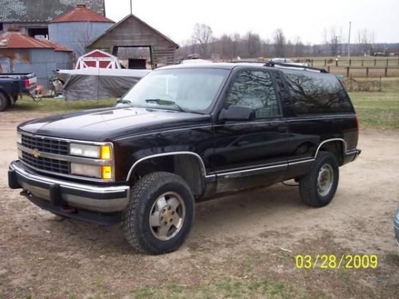 92 Blazer driver side